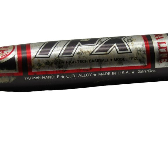 Louisville Slugger TPX Baseball Bat 28"/19 oz Extra Little Alloy 7/8" Handle - Picture 4 of 6